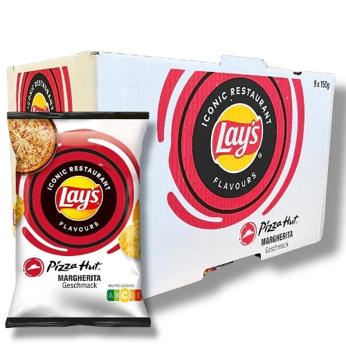 Lays Pizza Hut Margarita 150g (9 Pack)