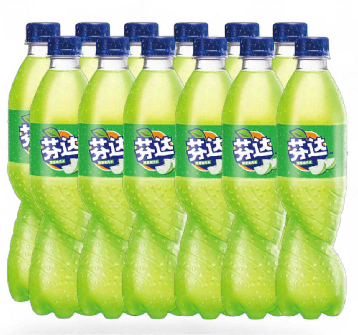 Fanta Green Apple Bottles 500ml (12 Pack)