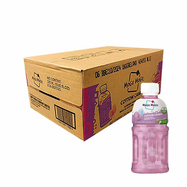 Mogu Mogu Cotton Candy Flavour 320ml (24 Pack)