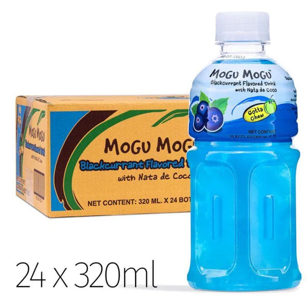 Mogu Mogu Blackcurrant Flavour 320ml (24 Pack)