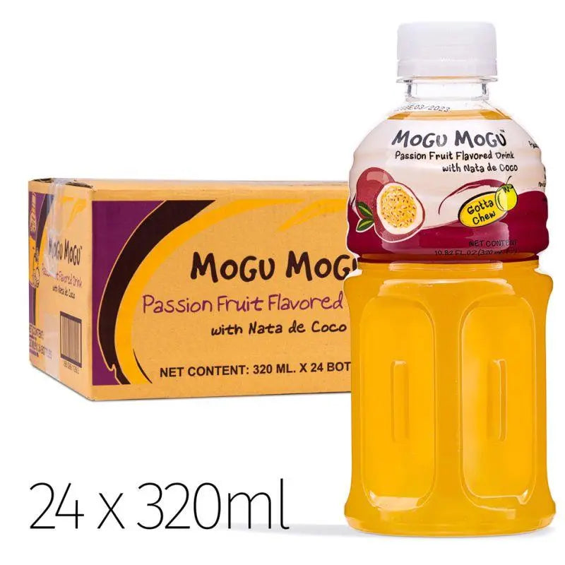 Mogu Mogu Passionfruit Flavour 320ml (24 Pack)