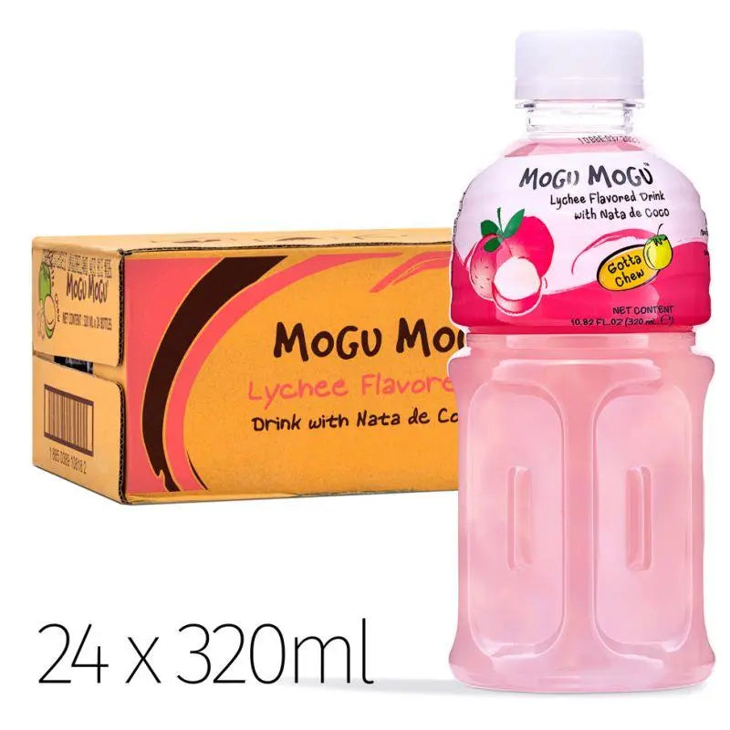 Mogu Mogu Lychee Flavour 320ml (24 Pack)