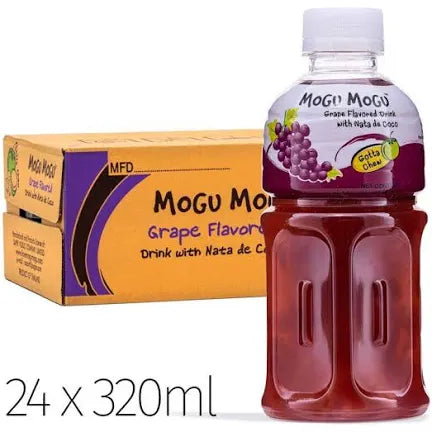 Mogu Mogu Grape Flavour 320ml (24 Pack)