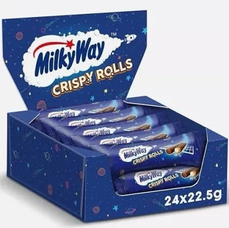 Milky Way Crispy Rolls 22.5g (24 Pack)